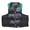 Full Throttle Adult Nylon Life Jacket - L/XL - Aqua/Black 112200-505-050-22 - alternate 1